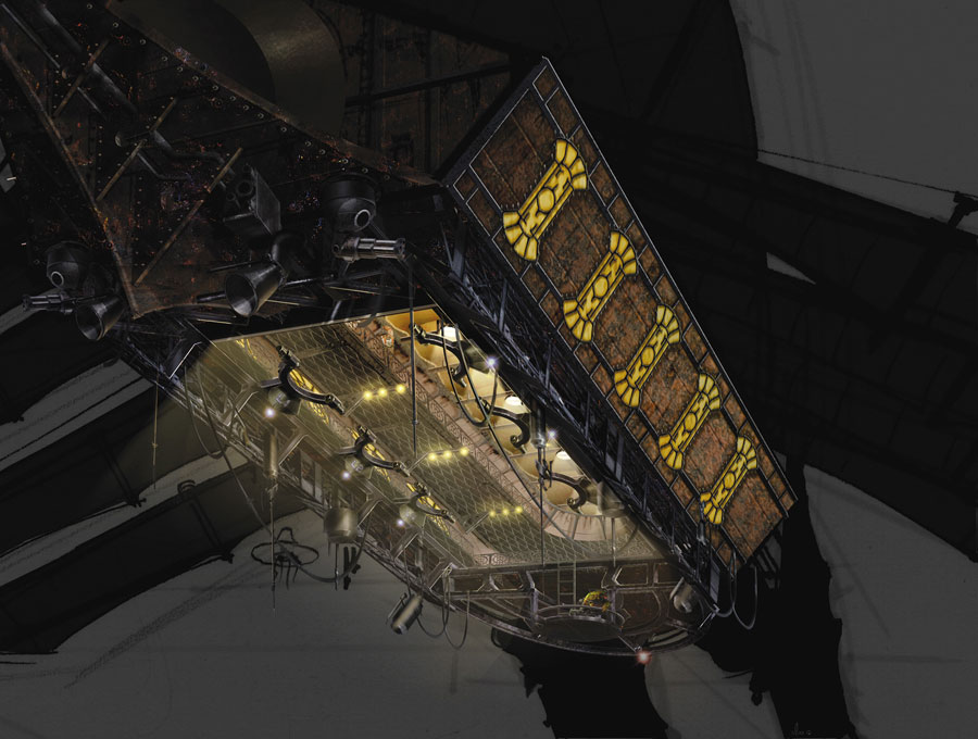 Blimp Design - Bottom Art from Oddworld: Munch's Oddysee