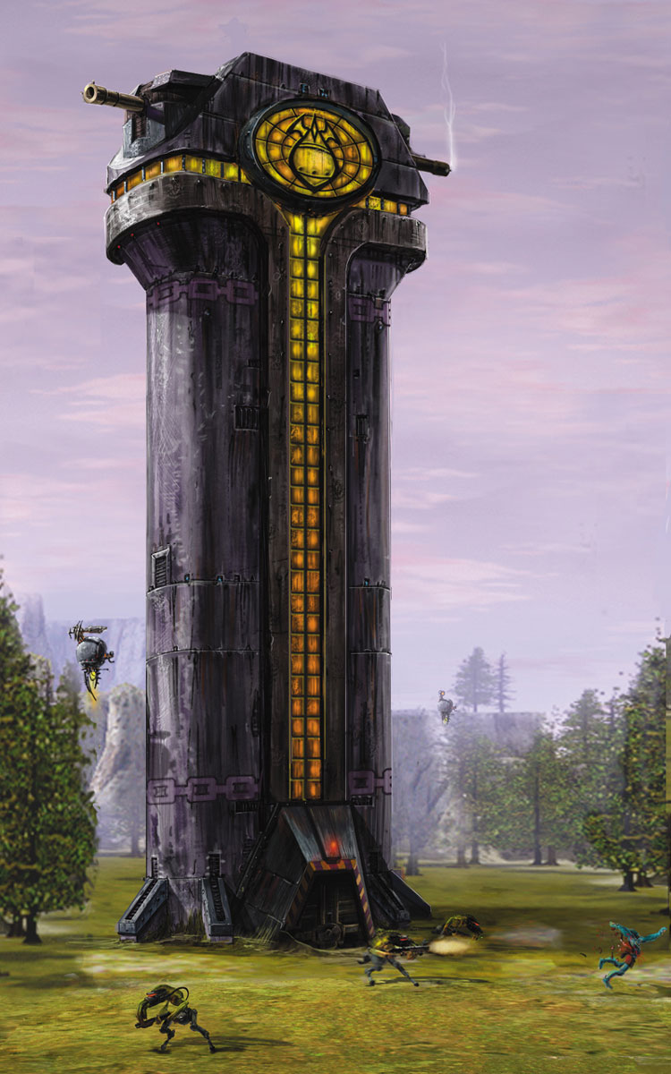 Environment Art from Oddworld: Munch's Oddysee