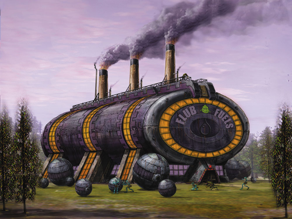 Flub Fuels Art from Oddworld: Munch's Oddysee