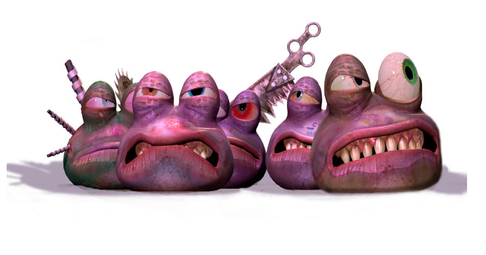 Fuzzle Art from Oddworld: Munch's Oddysee