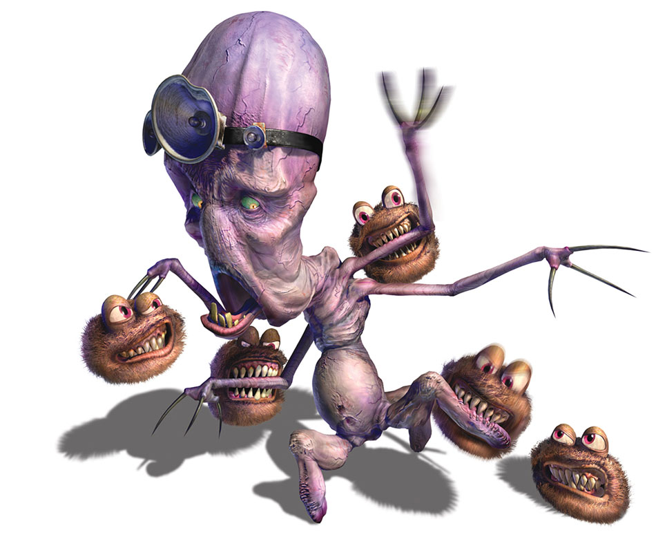 Humphrey & Fuzzles Art from Oddworld: Munch's Oddysee