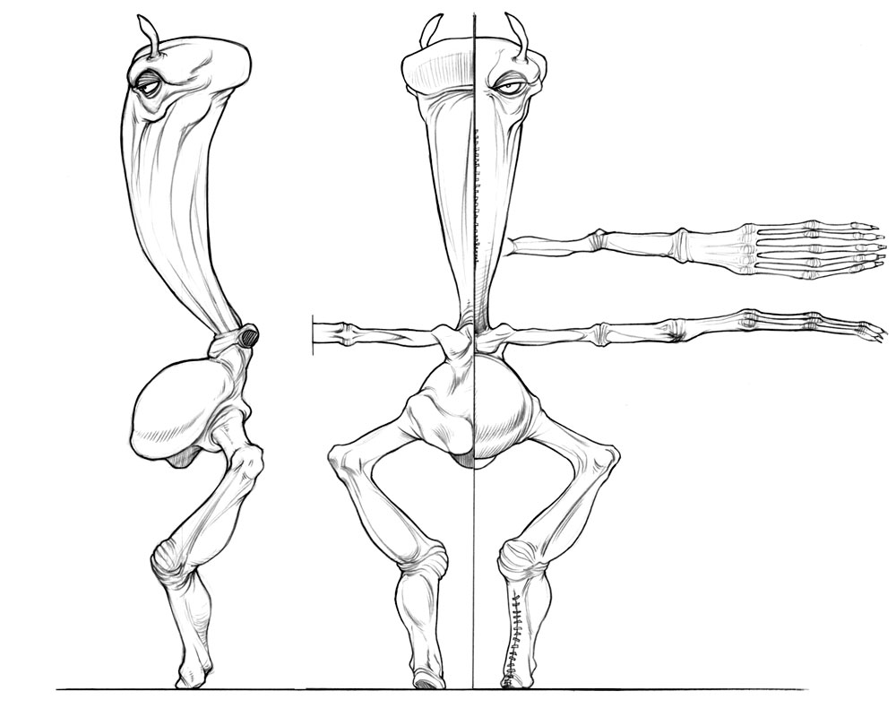 Intern Concept Art from Oddworld: Munch's Oddysee