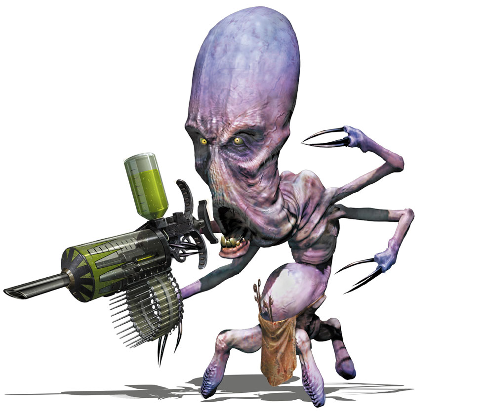Irwin Art from Oddworld: Munch's Oddysee