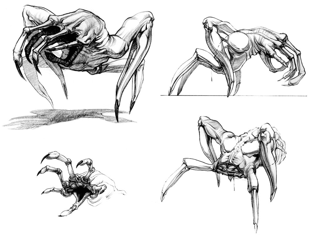 Paramite Concept Art from Oddworld: Munch's Oddysee