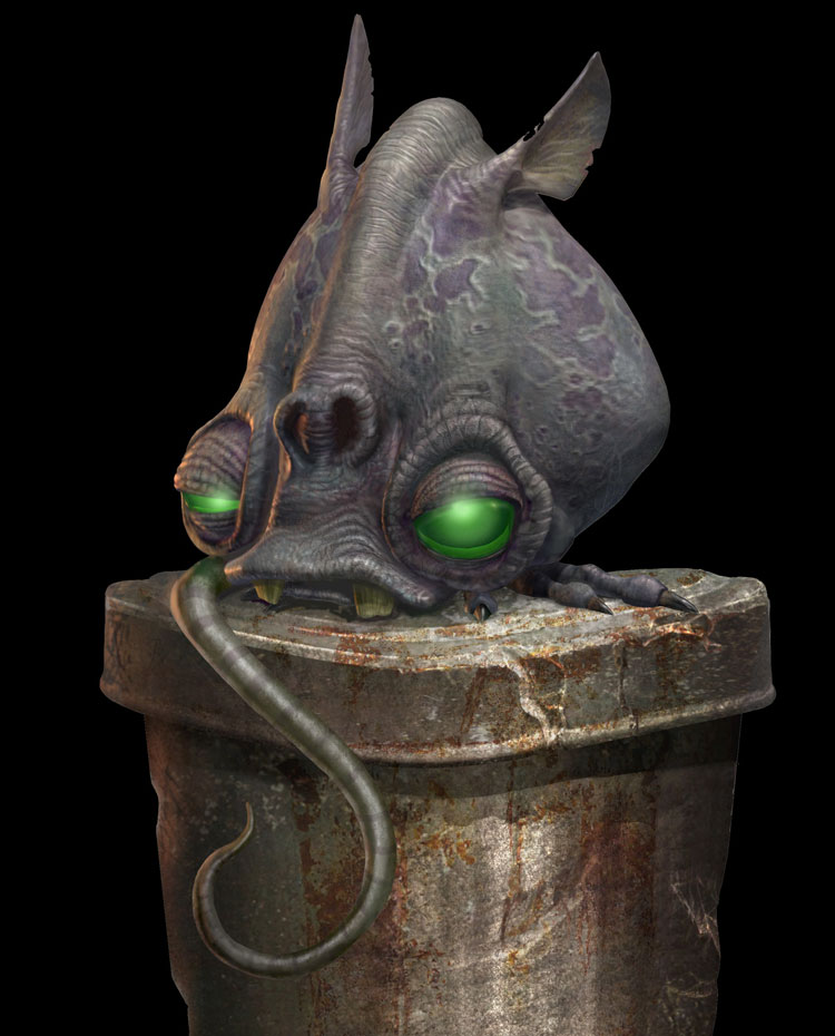 Rat Art from Oddworld: Munch's Oddysee
