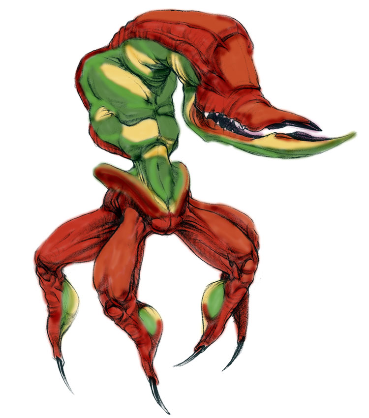 Scrab Art from Oddworld: Munch's Oddysee