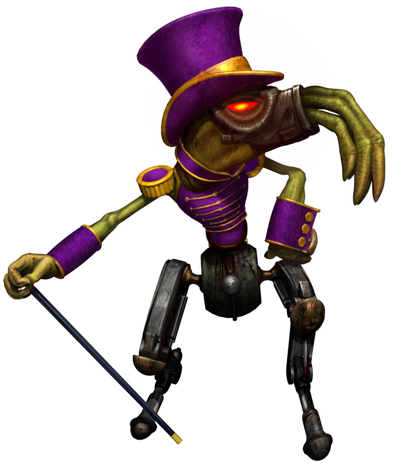 Slig Valet Art from Oddworld: Munch's Oddysee