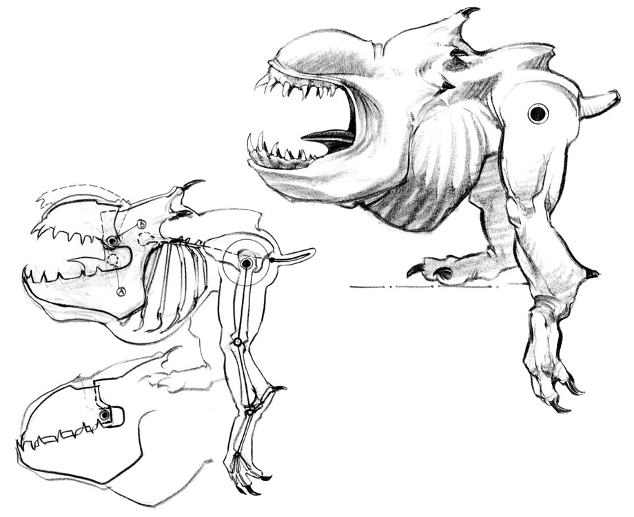 Slog Concept Art from Oddworld: Munch's Oddysee