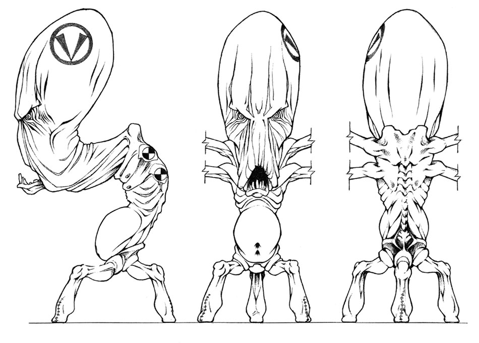 Vykker Concept Art from Oddworld: Munch's Oddysee