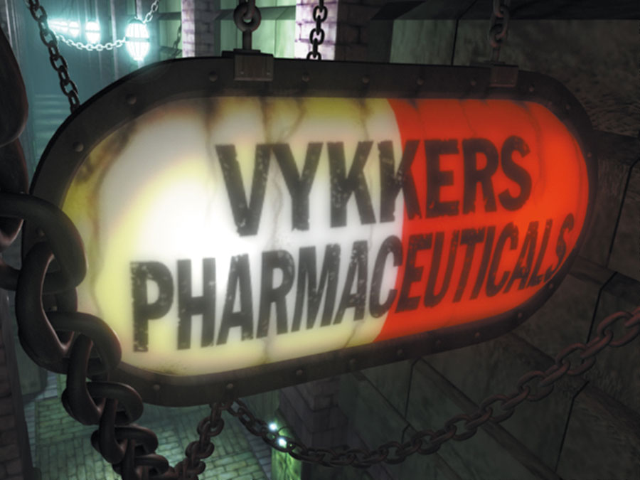 Vykkers Pharmaceuticals Art from Oddworld: Munch's Oddysee