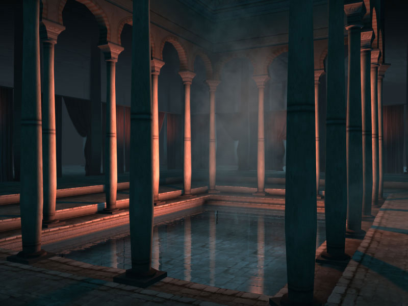 Bathing Pool Art from Prince of Persia: The Sands of Time