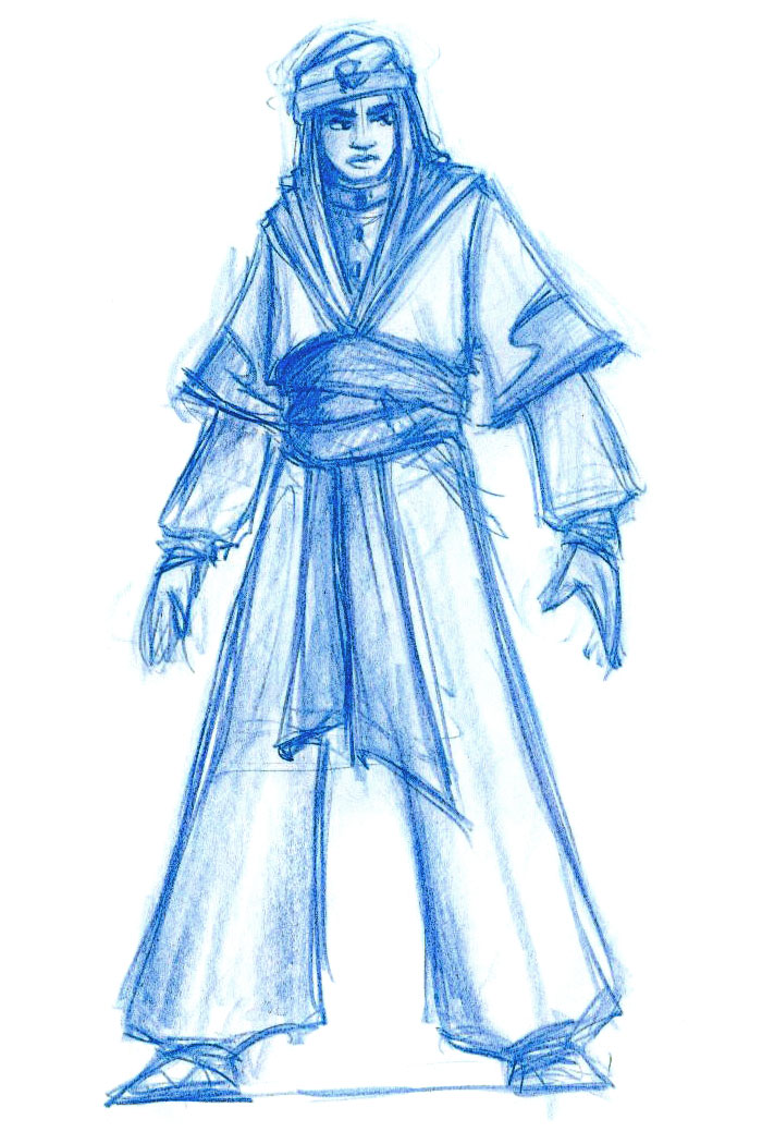Character Concept Art from Prince of Persia: The Sands of Time