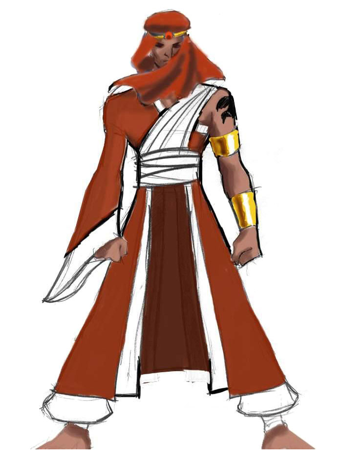 Character Concept Art from Prince of Persia: The Sands of Time