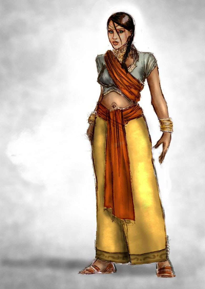 Farah Art from Prince of Persia: The Sands of Time