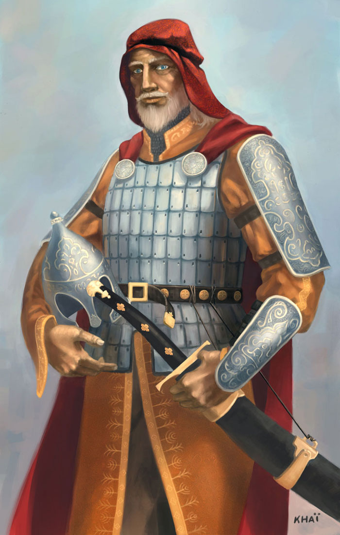 King Shahraman Art from Prince of Persia: The Sands of Time