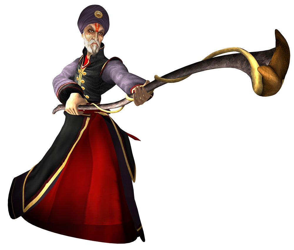 Vizier of the Maharajah Art from Prince of Persia: The Sands of Time
