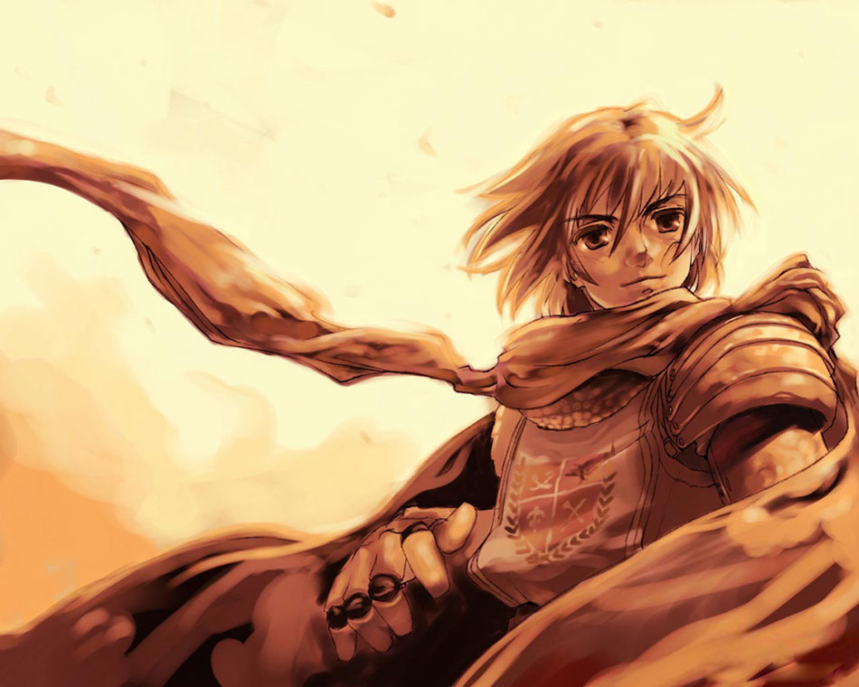 Male Knight Illustration from Ragnarok Online