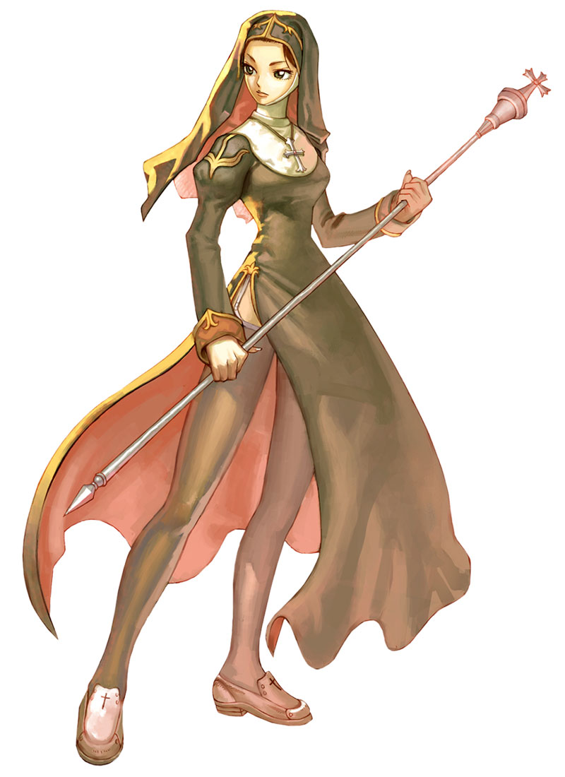 Priest Female Art from Ragnarok Online