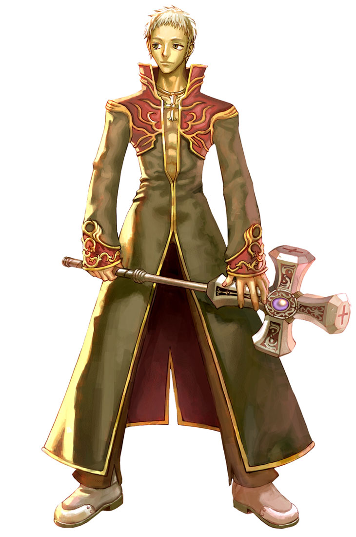 Priest Male Art from Ragnarok Online