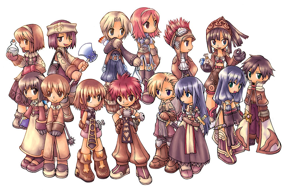 Chibi Characters Art from Ragnarok Online