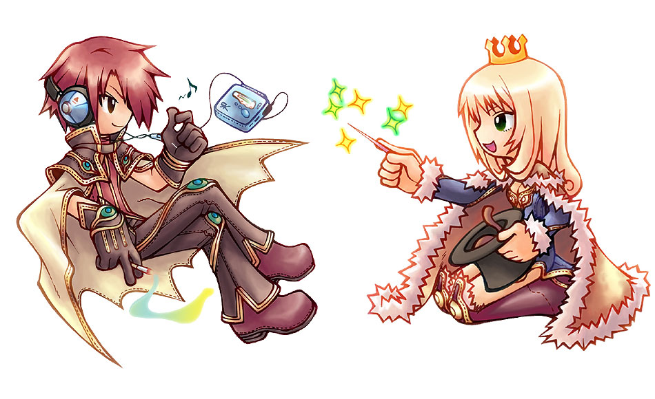 Chibi Wizard Art from Ragnarok Online