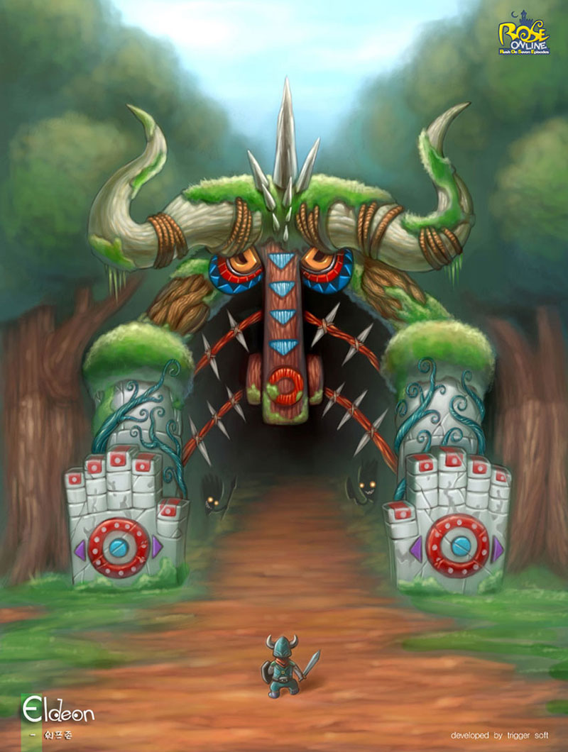 Eldeon Concept Art from ROSE Online
