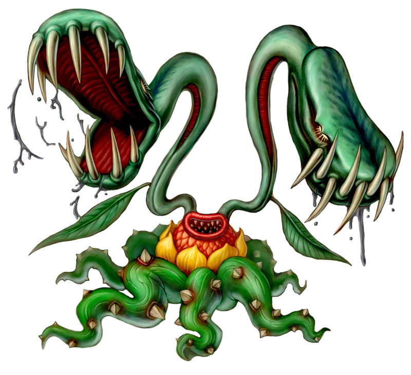 Nepenthes Art from ROSE Online