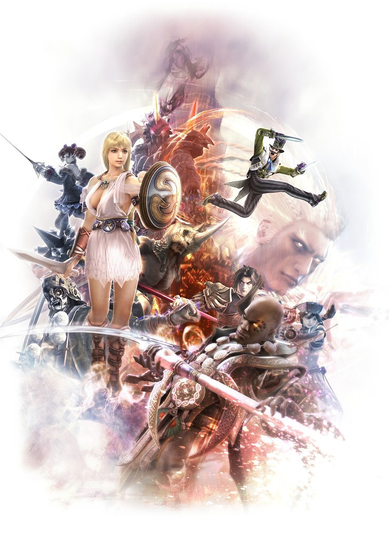Characters Illustration from Soulcalibur: Broken Destiny