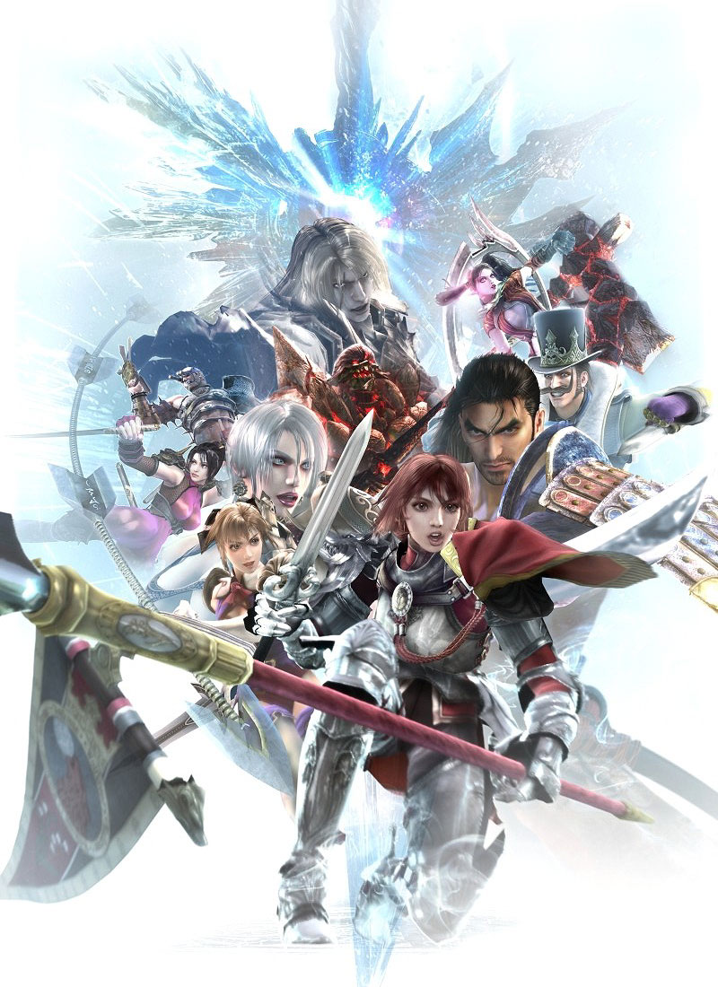 Characters Illustration from Soulcalibur: Broken Destiny