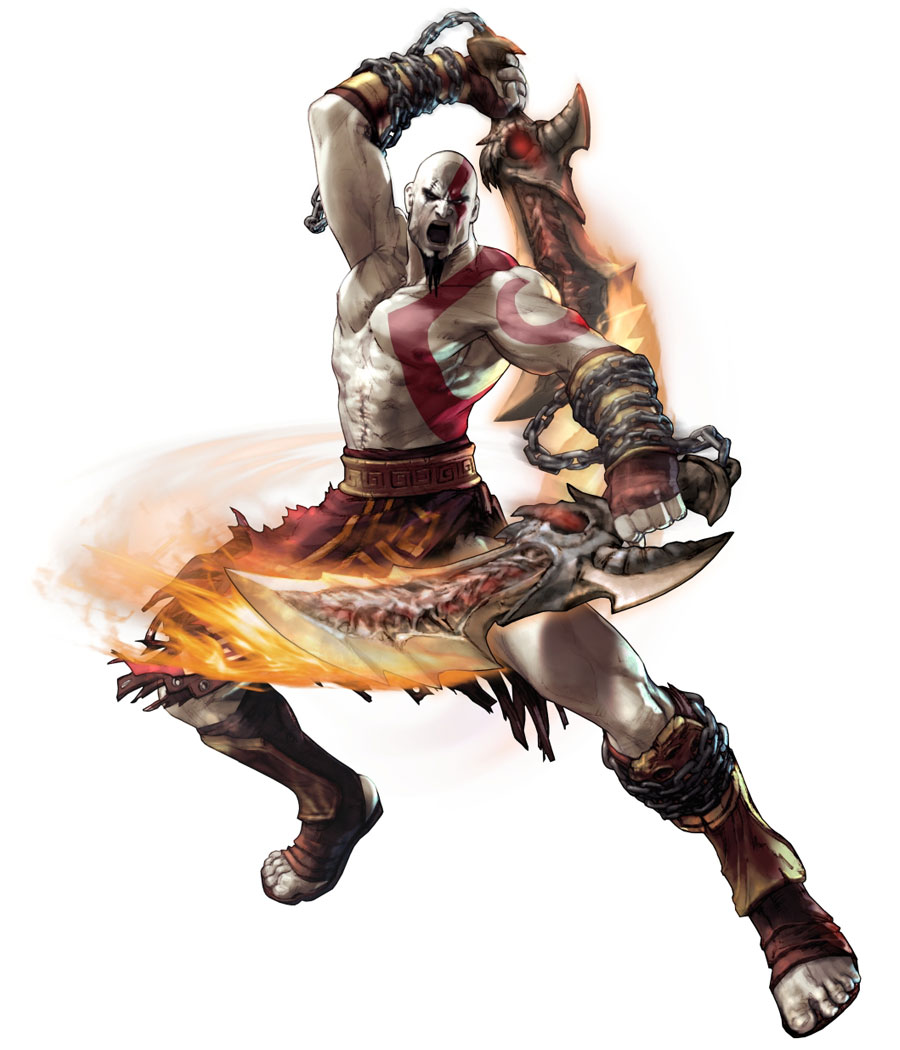 Kratos Art from Soulcalibur: Broken Destiny