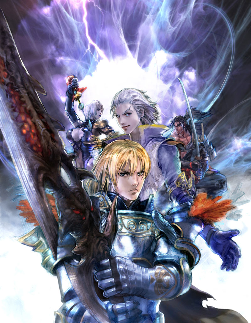 Heroes Illustration from Soulcalibur Legends