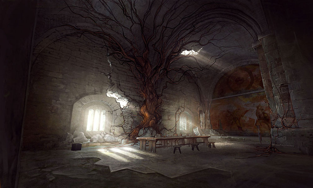 Building Interior Art from The Witcher 2: Assassins of Kings