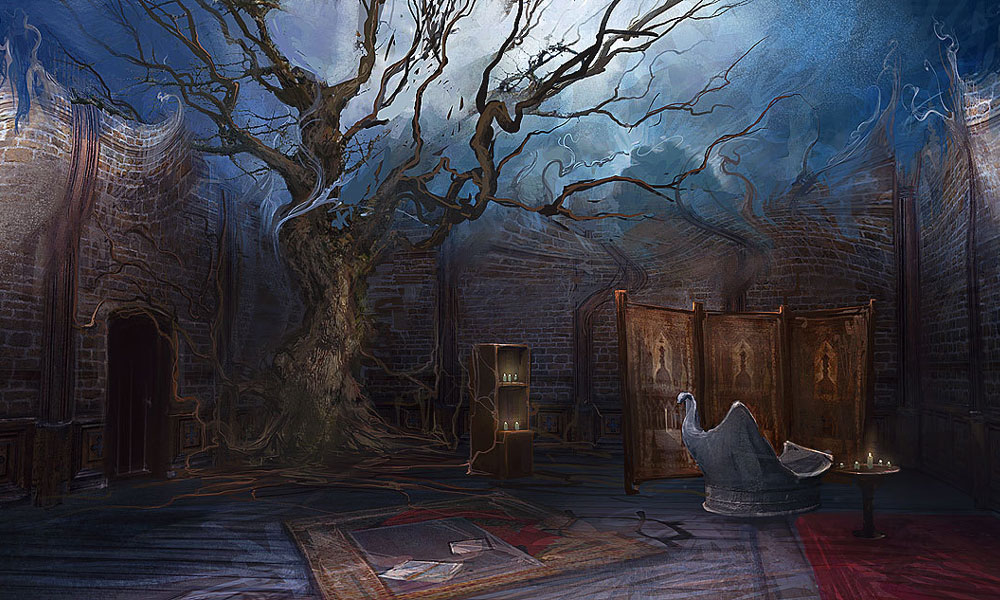 Building Interior Artwork from The Witcher 2: Assassins of Kings