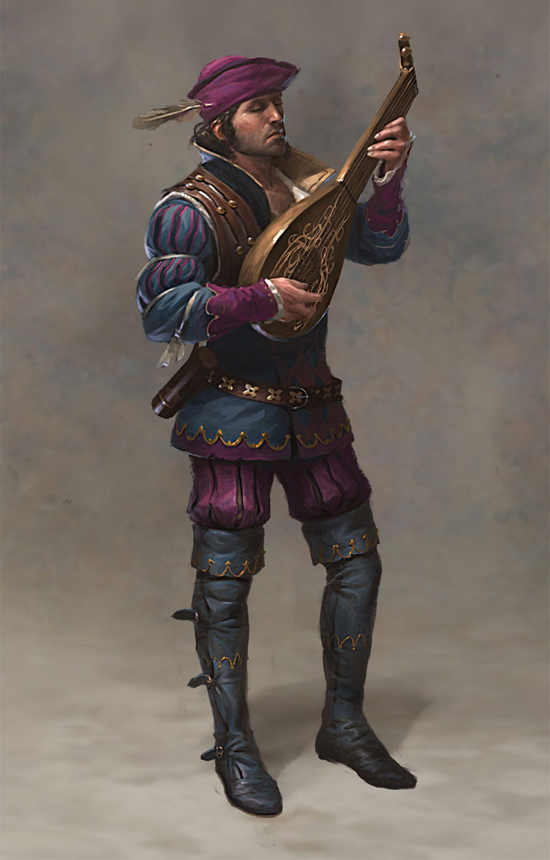 Dandelion Art from The Witcher 2: Assassins of Kings