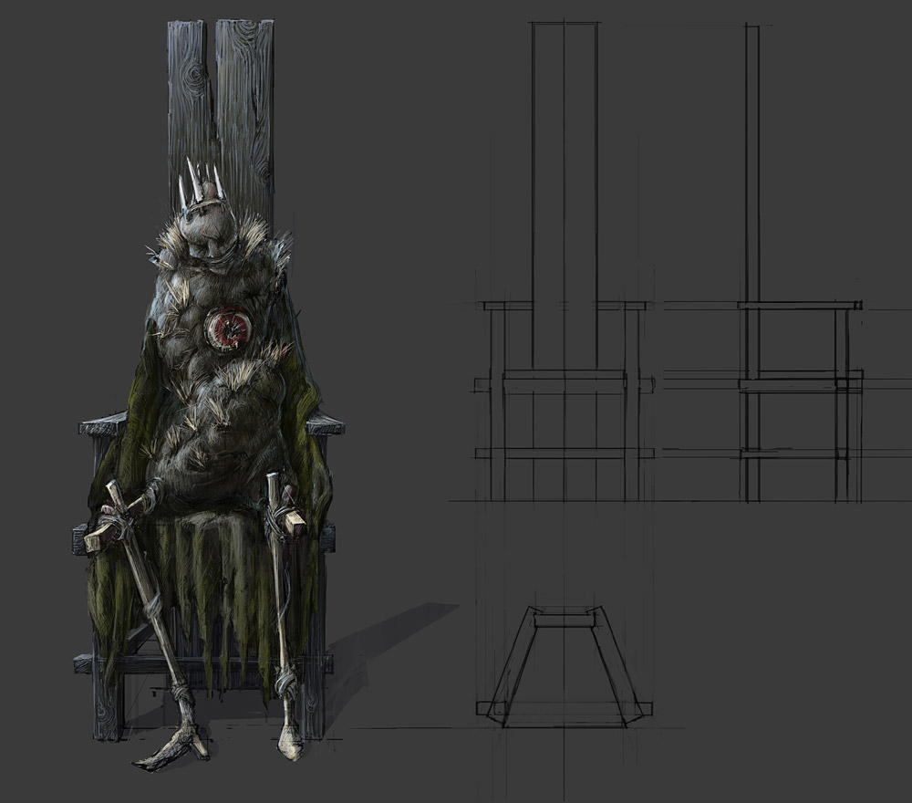 Dummy Figure Art from The Witcher 2: Assassins of Kings