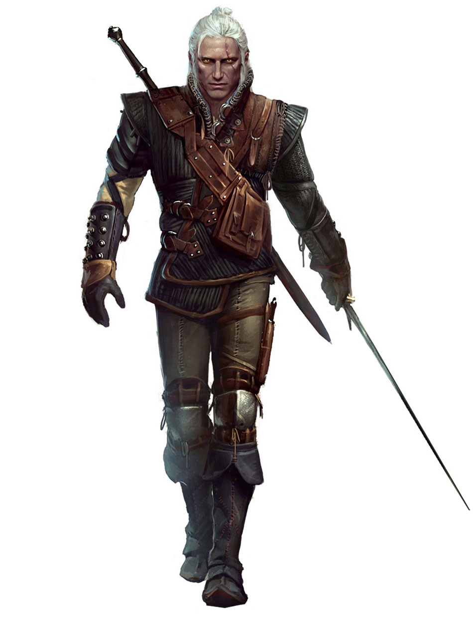 Geralt of Rivia Art from The Witcher 2: Assassins of Kings