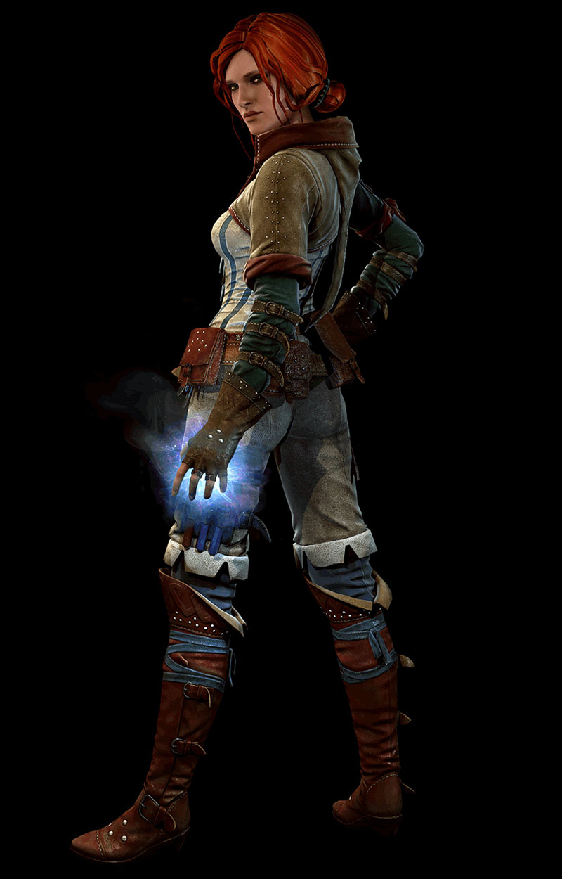 Triss Merigold Artwork from The Witcher 2: Assassins of Kings