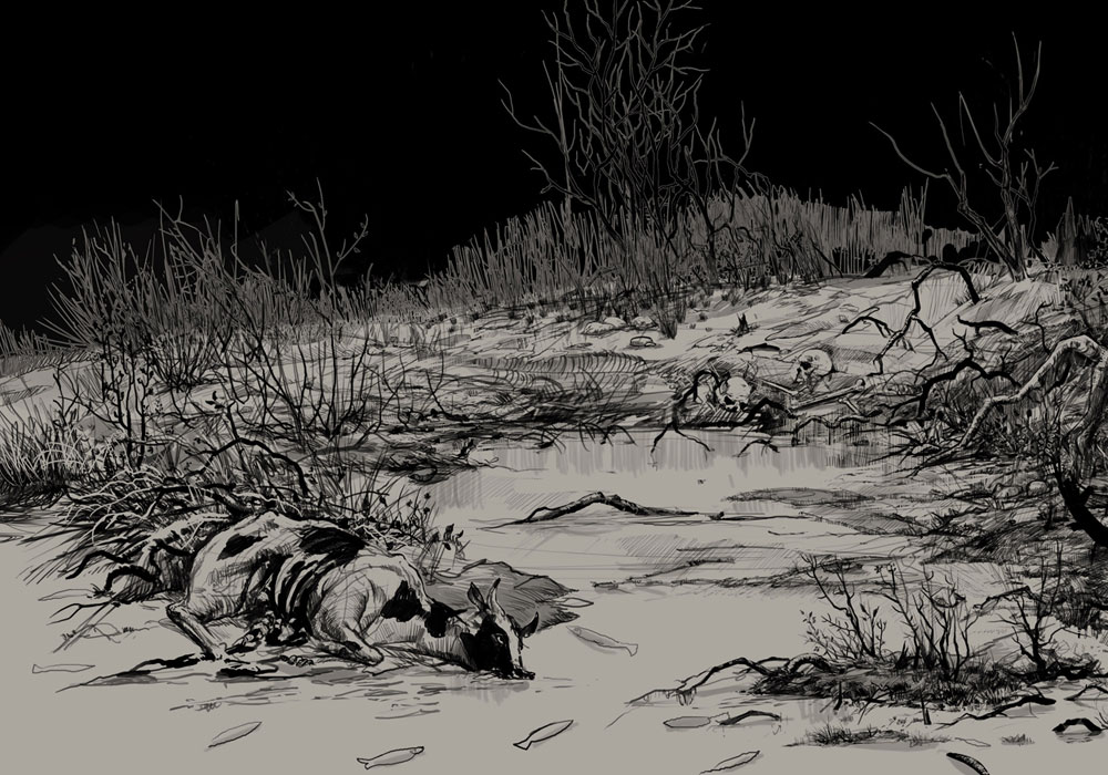 Wasteland Art from The Witcher 2: Assassins of Kings