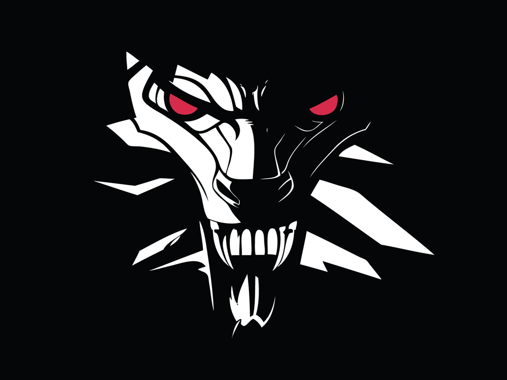 Wolf Decoration Artwork from The Witcher 2: Assassins of Kings