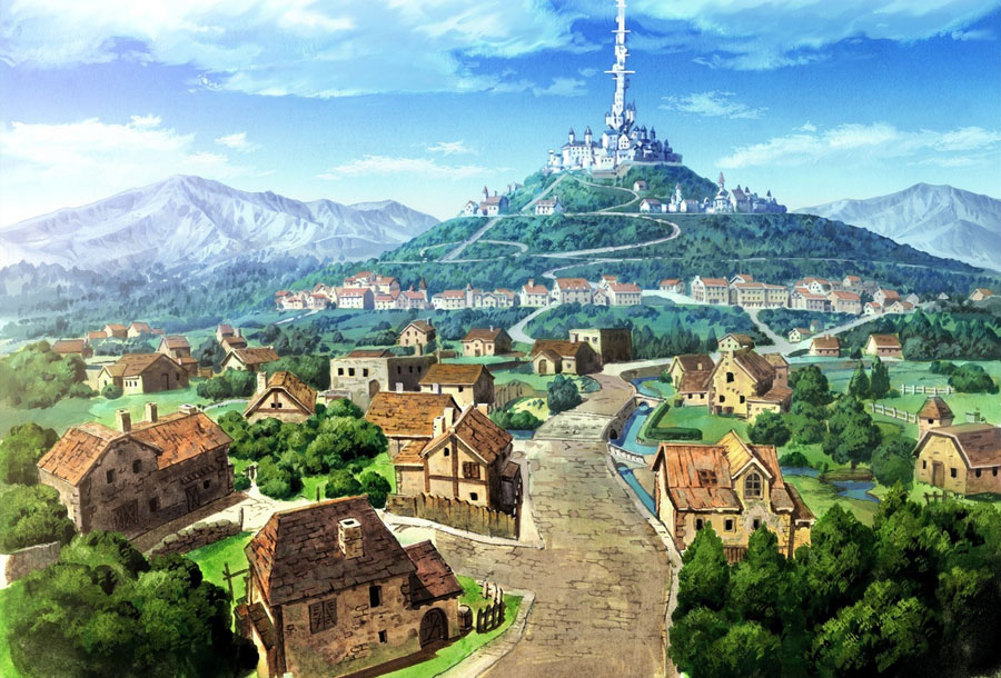 Rhoan Town Art from Avalon Code