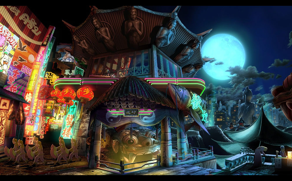 Background Art from BlazBlue: Continuum Shift