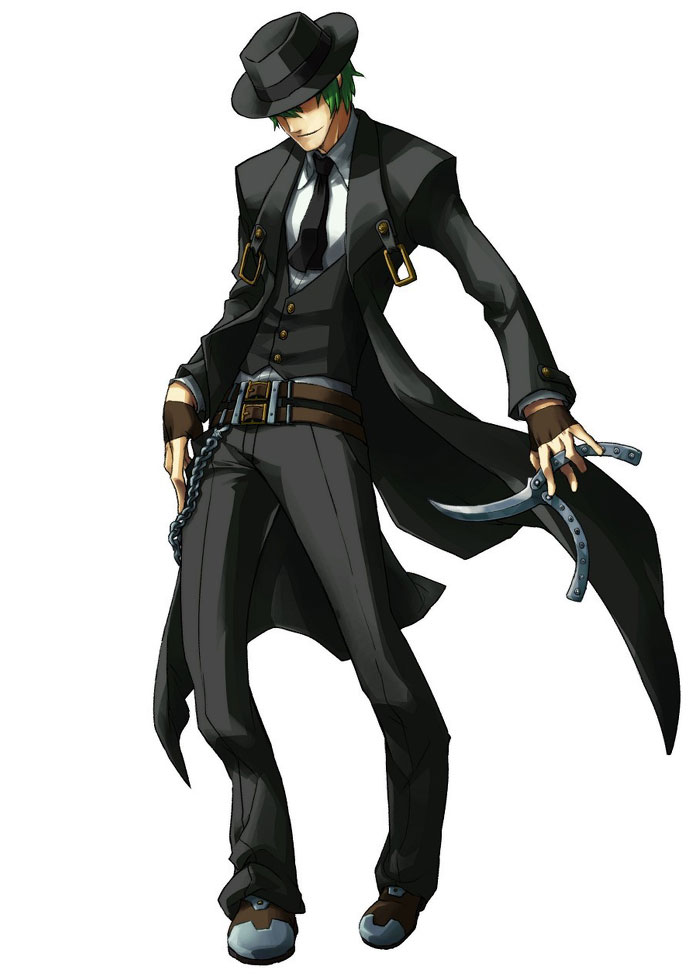 Hazama Art from BlazBlue: Continuum Shift