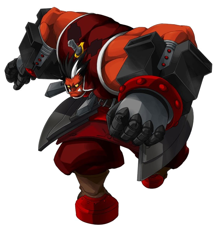 Iron Tager Art from BlazBlue: Continuum Shift