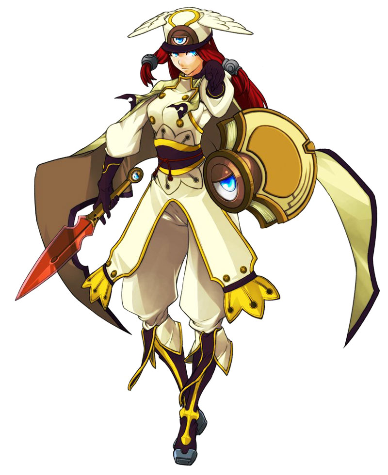 Tsubaki Yayoi Art from BlazBlue: Continuum Shift