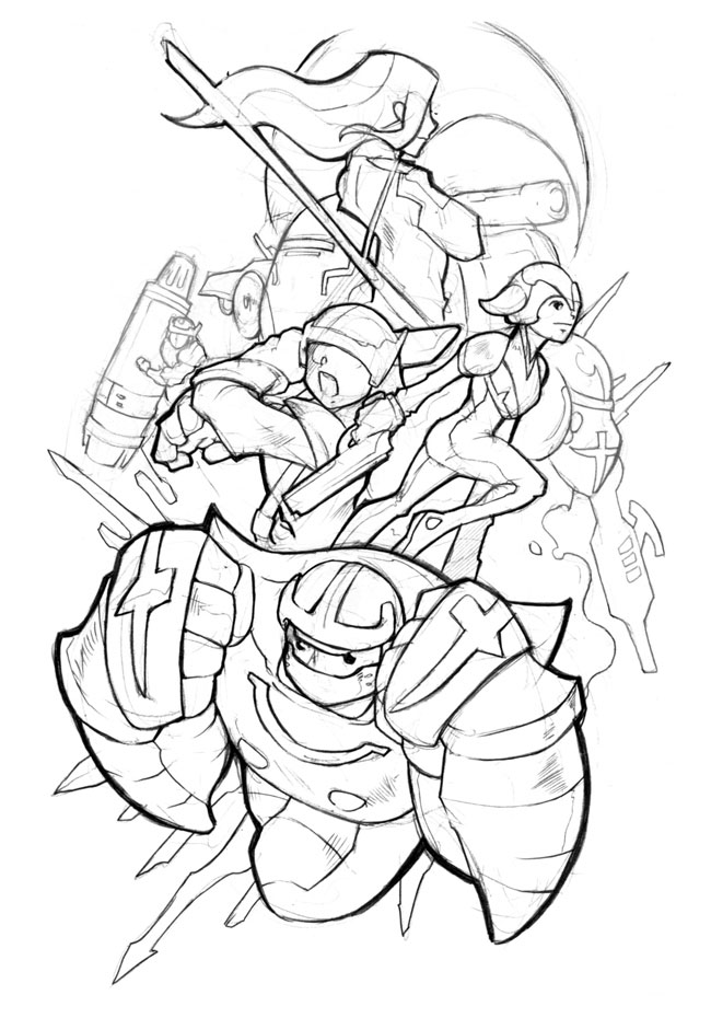 Enforcers Sketch from Chronos Gear