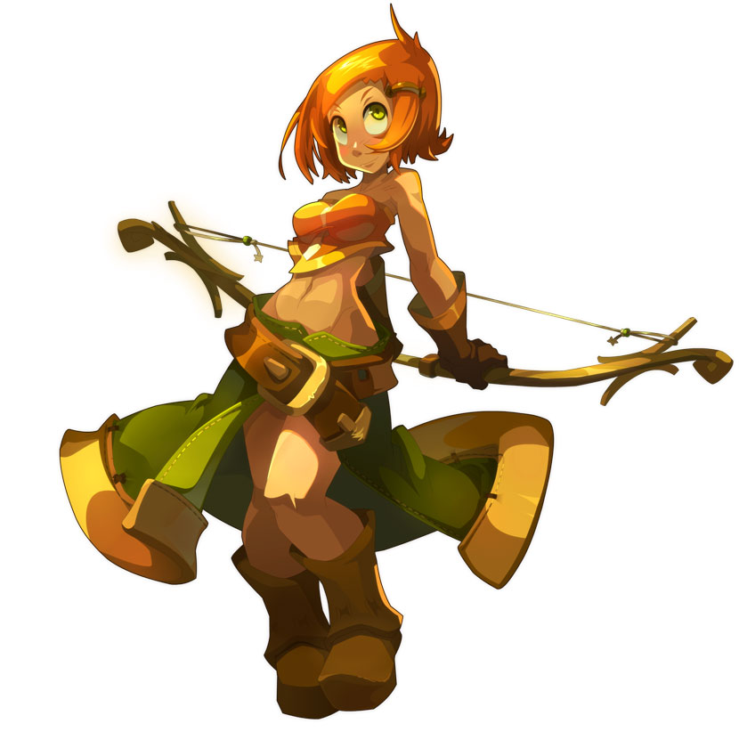 Cra Female Art from Dofus 2.0