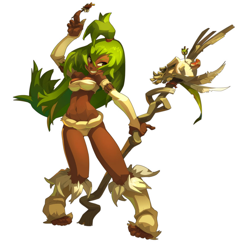 Sadida Female Art from Dofus 2.0