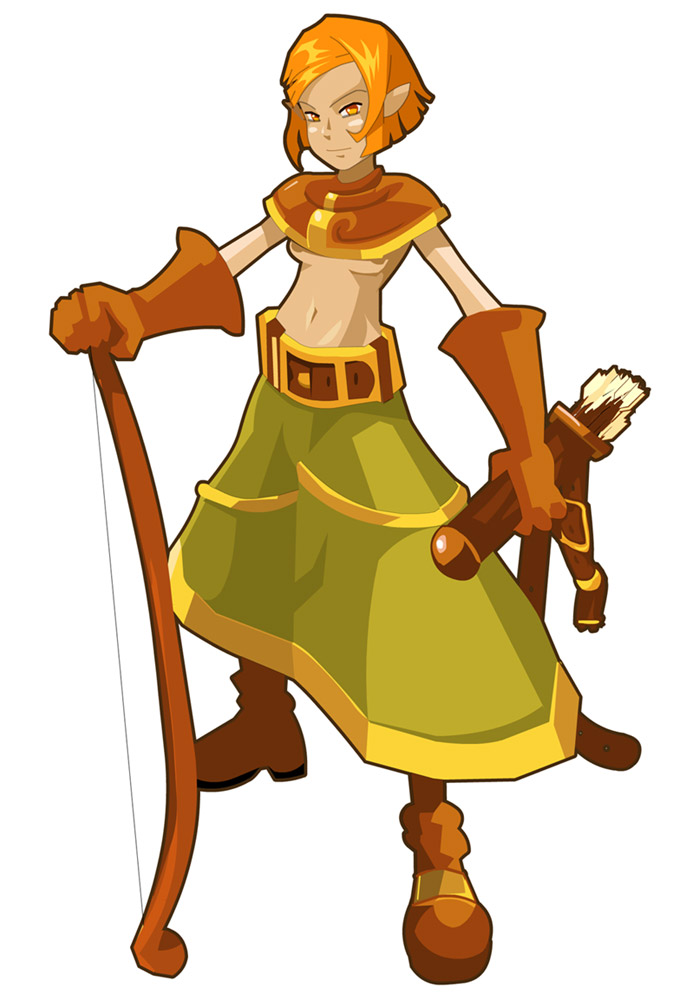 Cra Female Art from Dofus