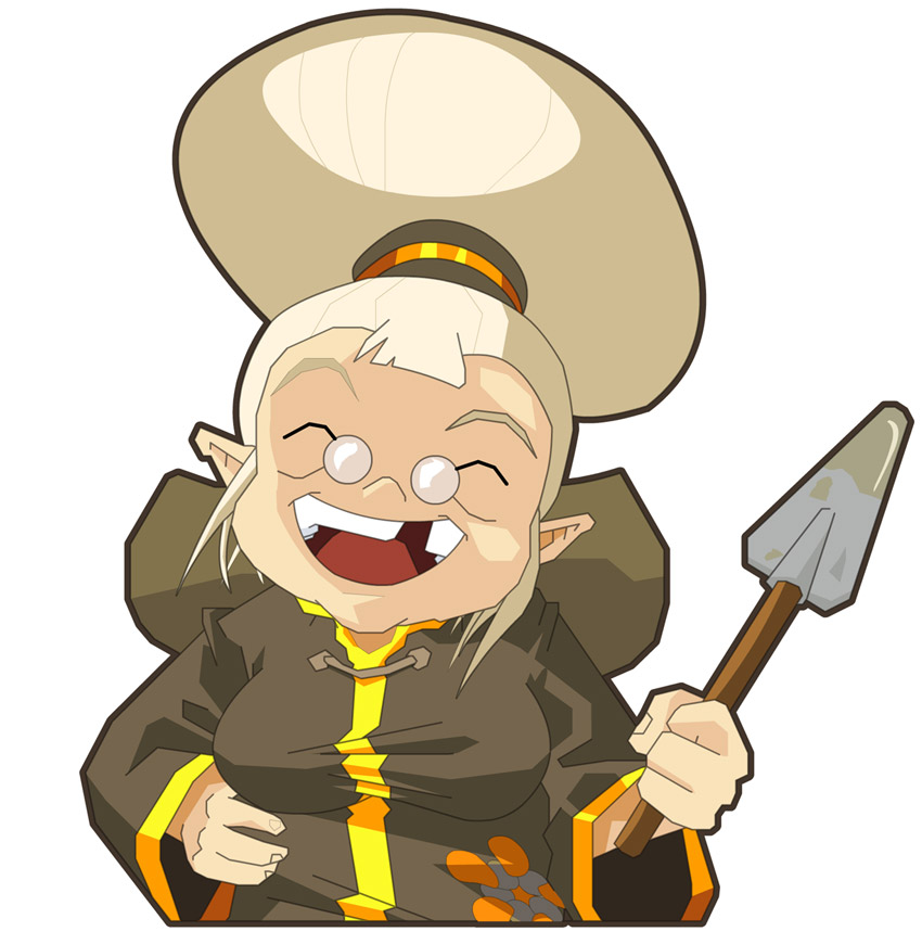 Enutrof Female Art from Dofus