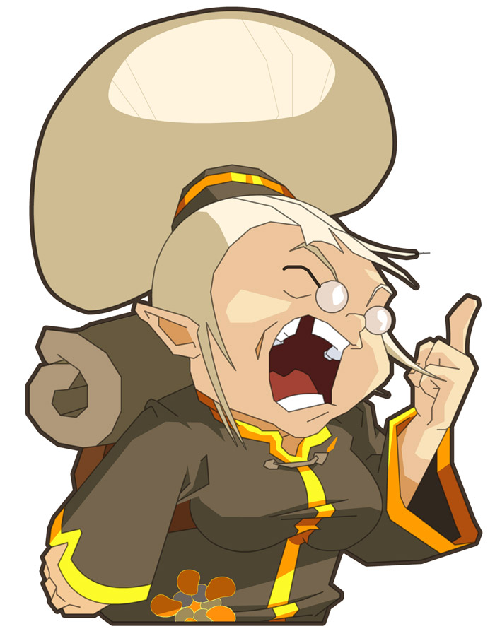 Enutrof Female Art from Dofus